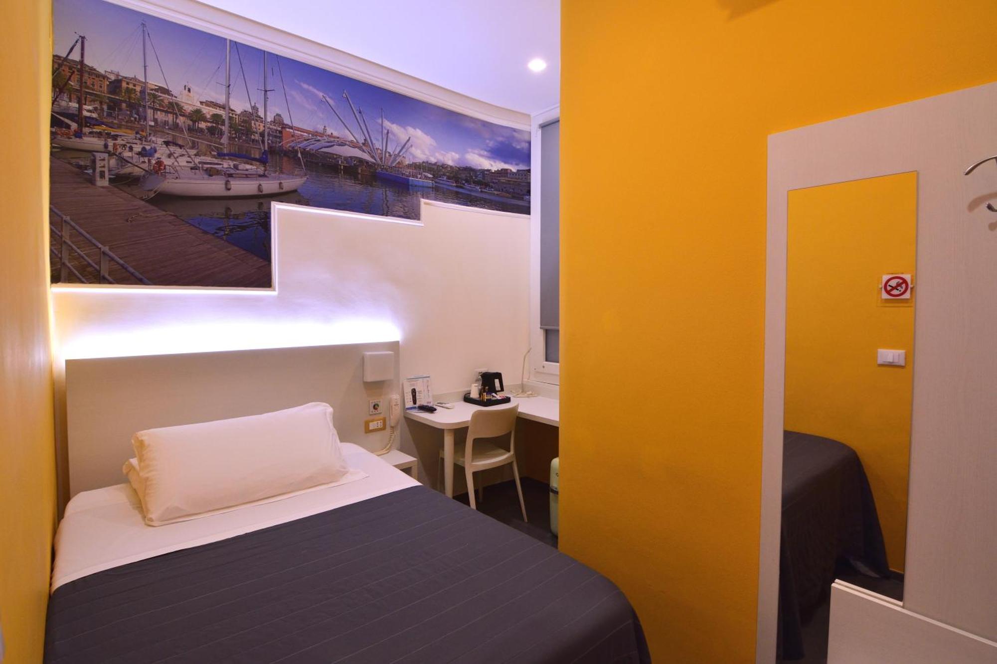 Hotel Fiume Genua Kamer foto