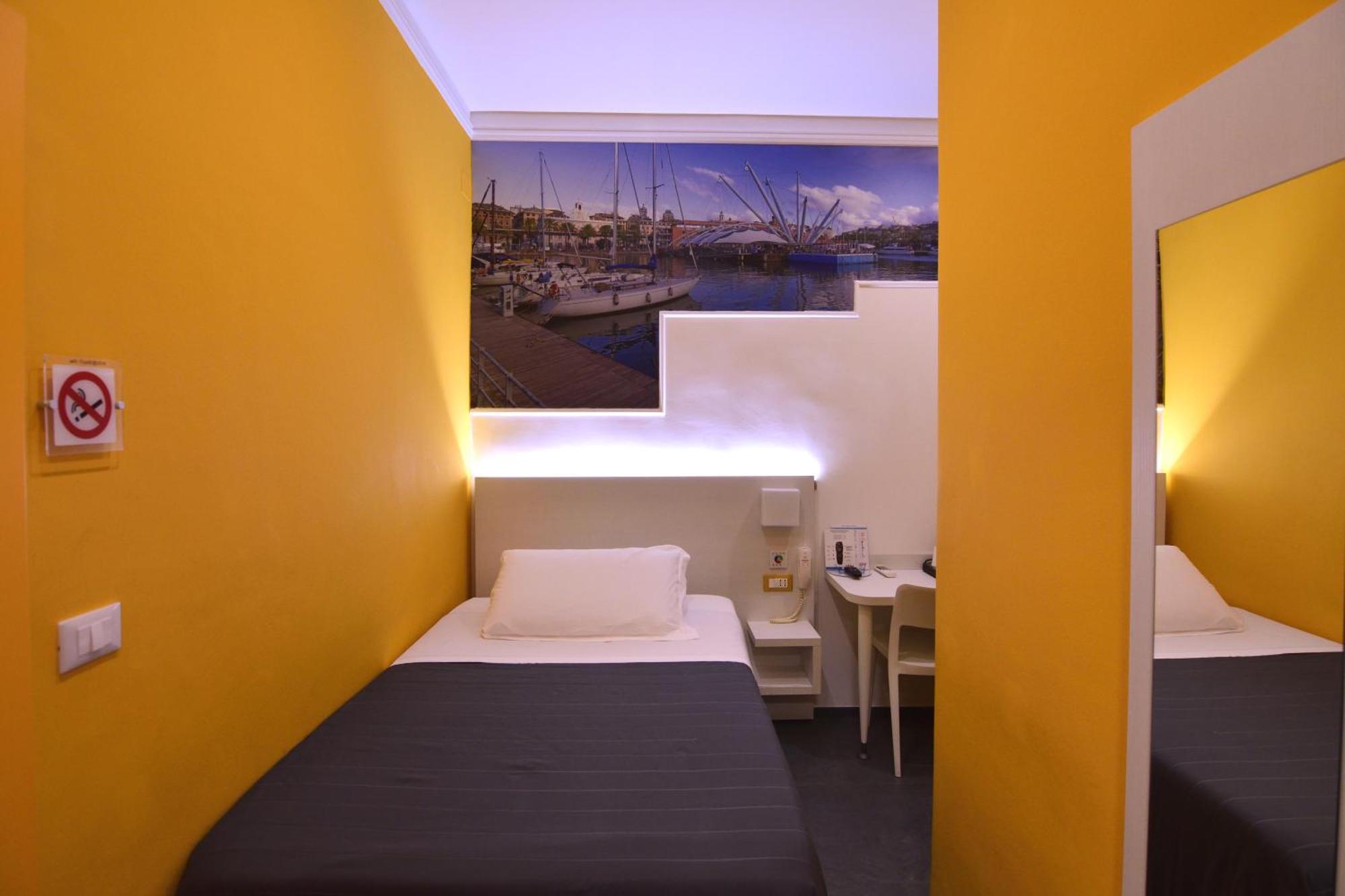 Hotel Fiume Genua Kamer foto