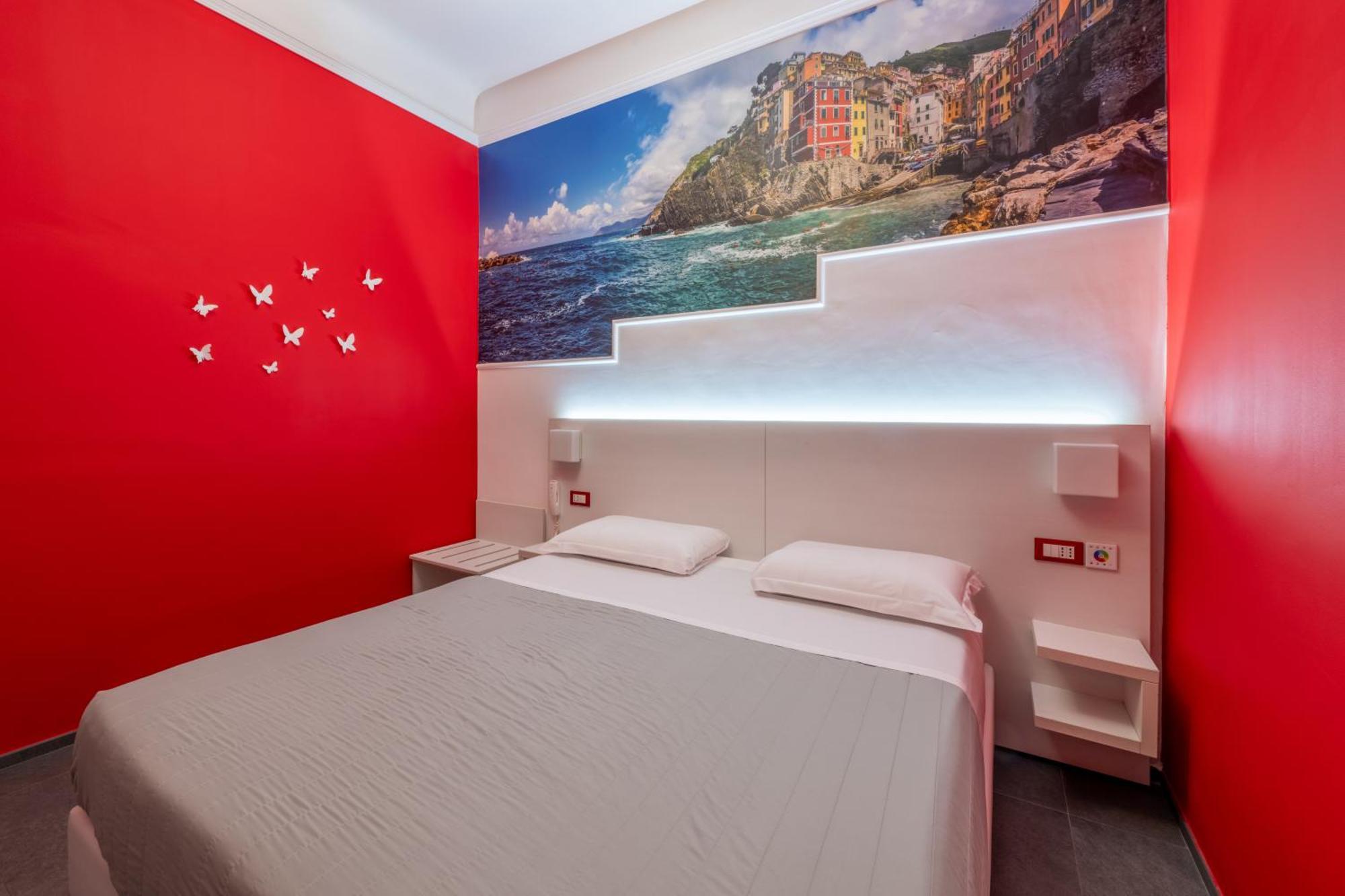 Hotel Fiume Genua Kamer foto
