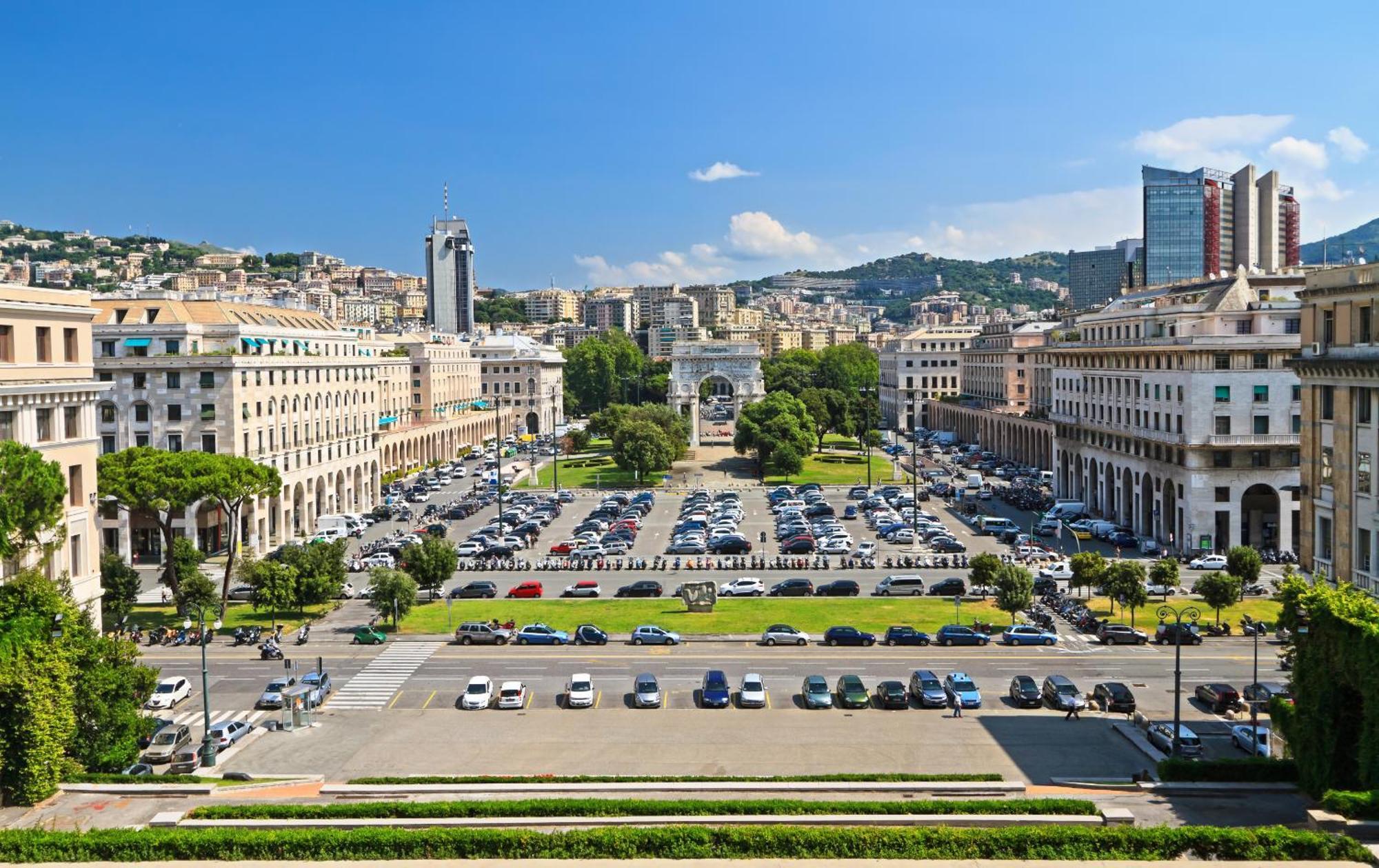 Hotel Fiume Genua Buitenkant foto